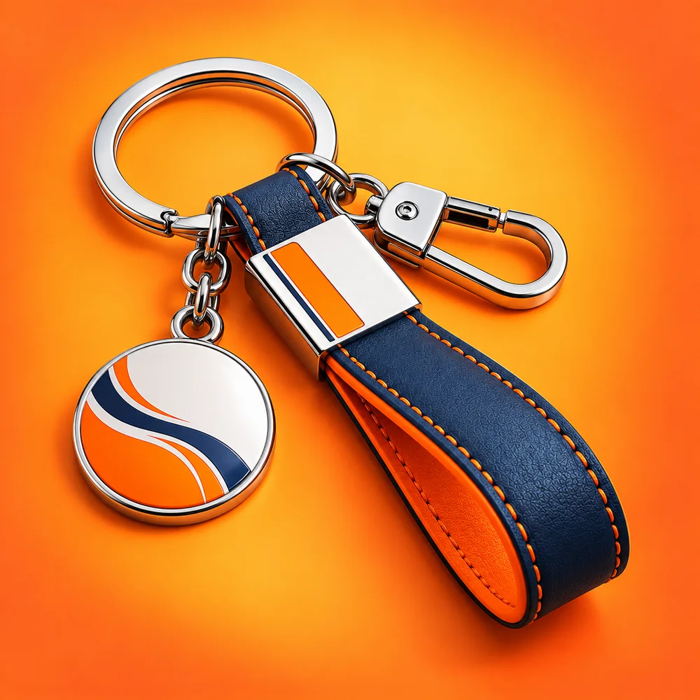 Leather Keychain