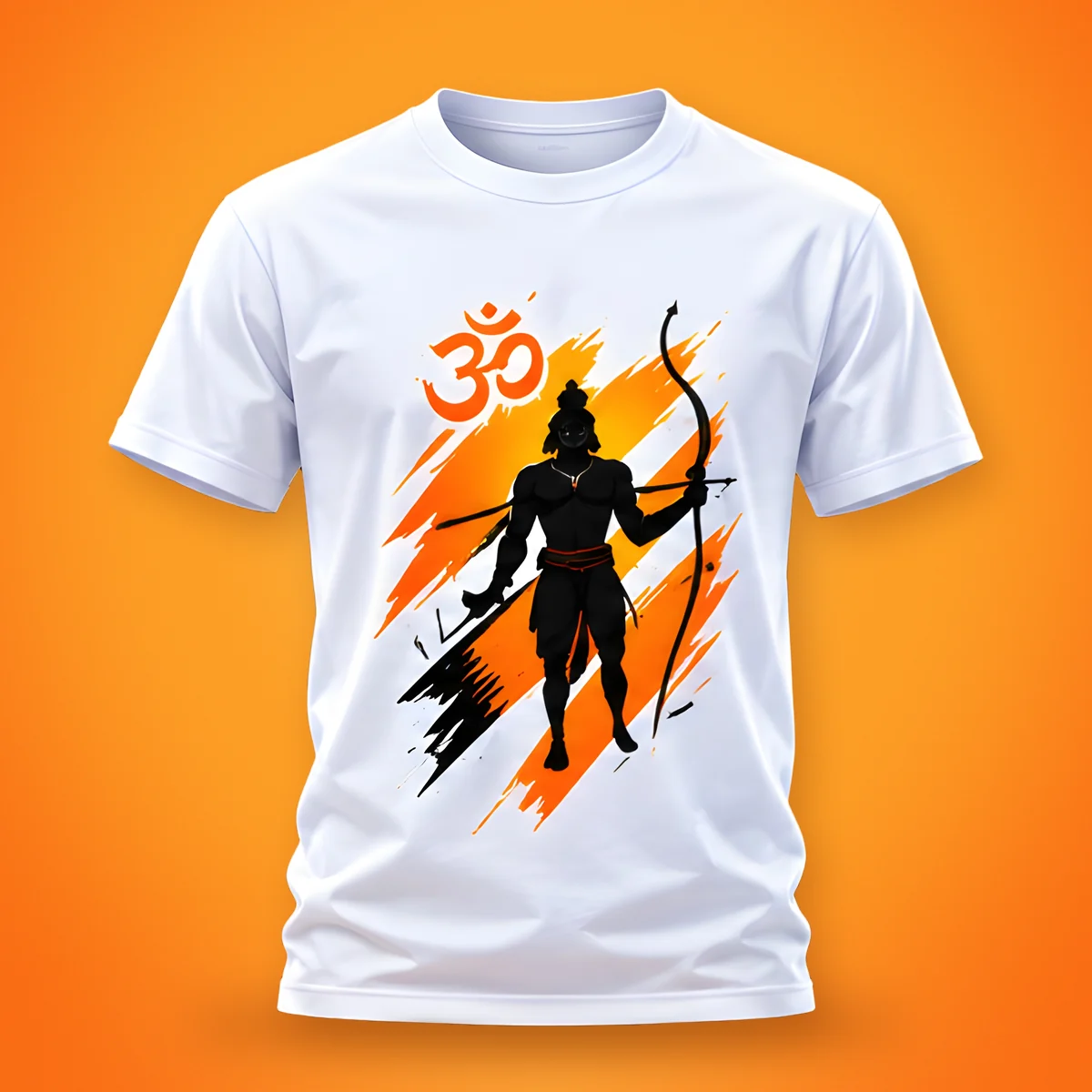 Round-Neck T-Shirt Printing
